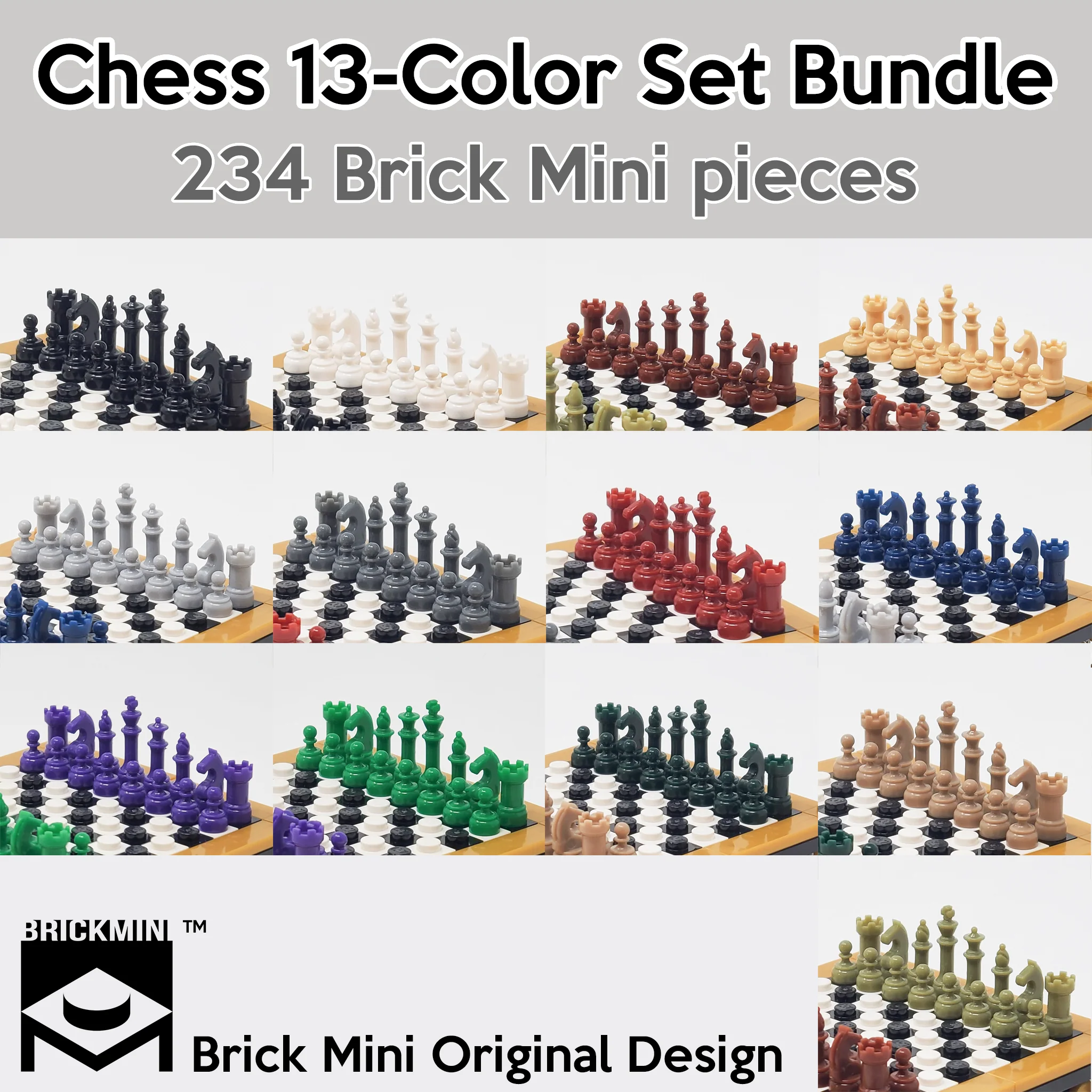 Chess 13-Color Set Bundle