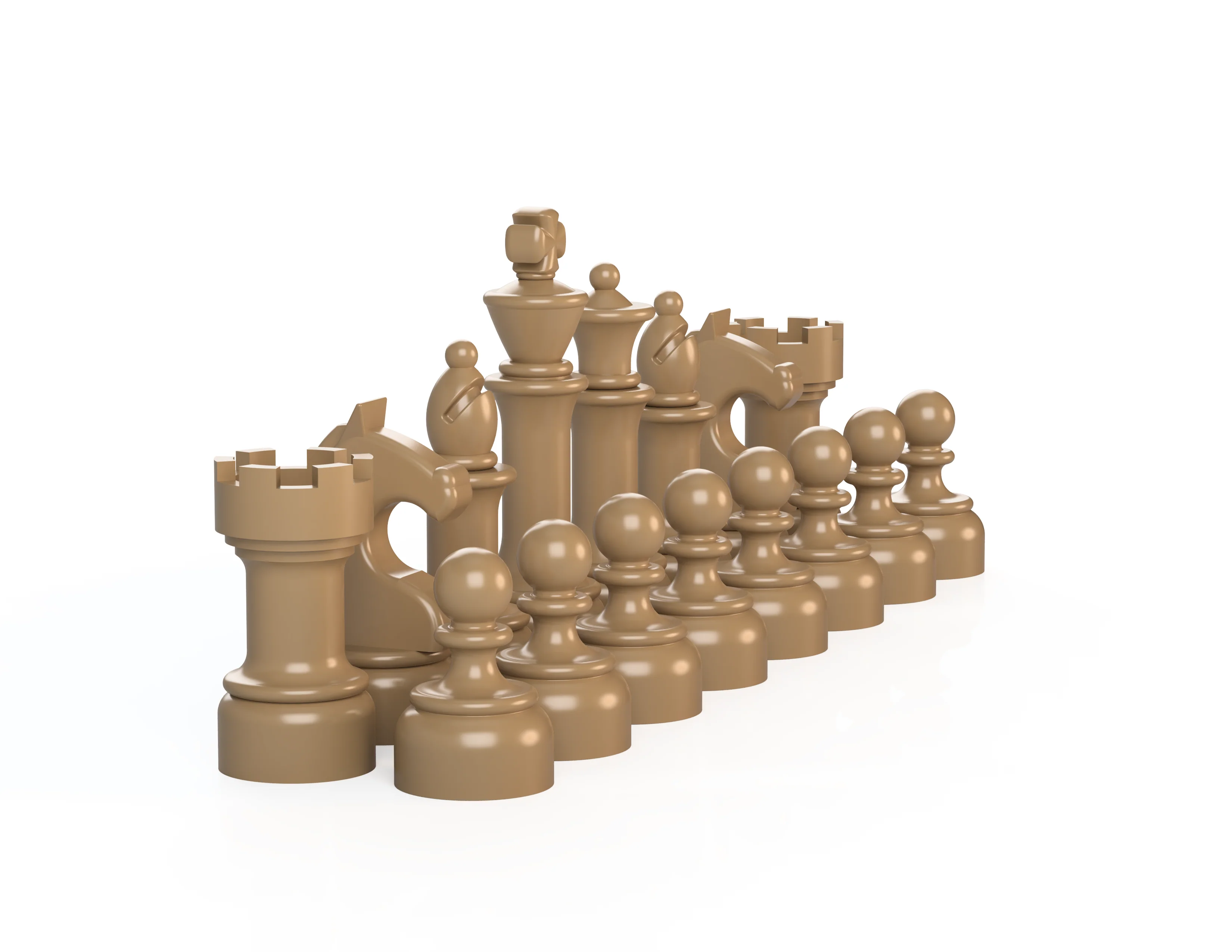 Chess Color Set - Dark Tan - Image 7