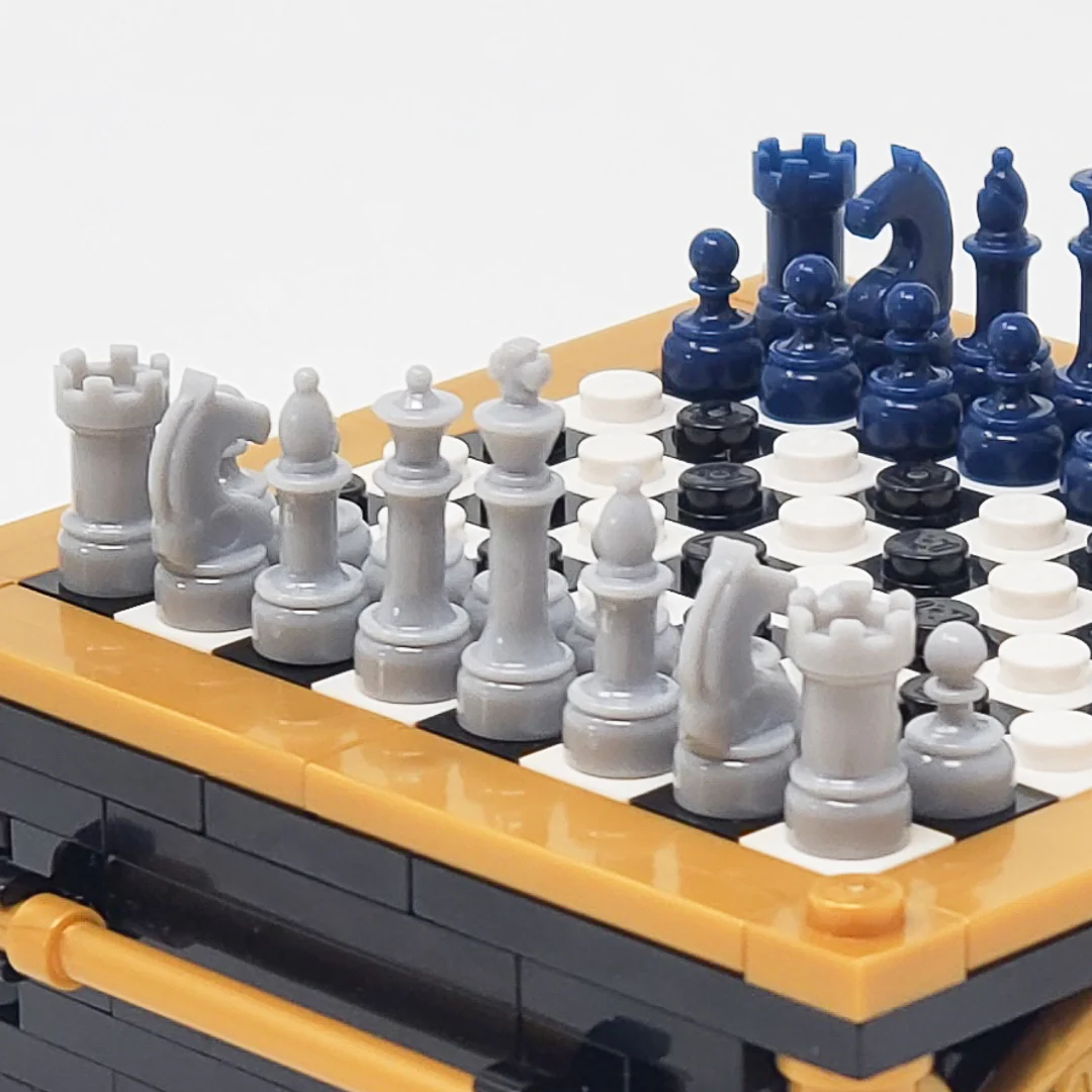 Chess Color Set - Light Bluish Gray - Image 3