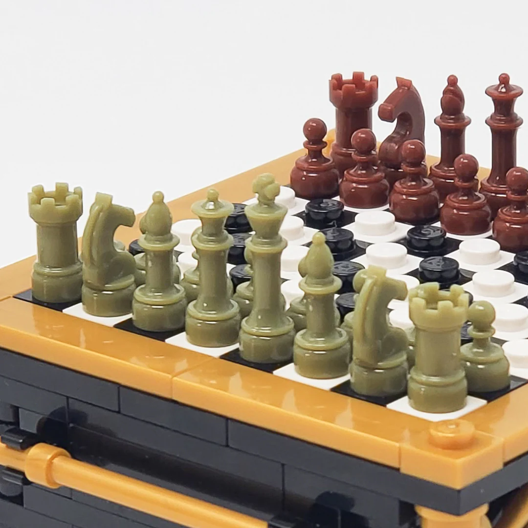 Chess Color Set - Olive Green - Image 3