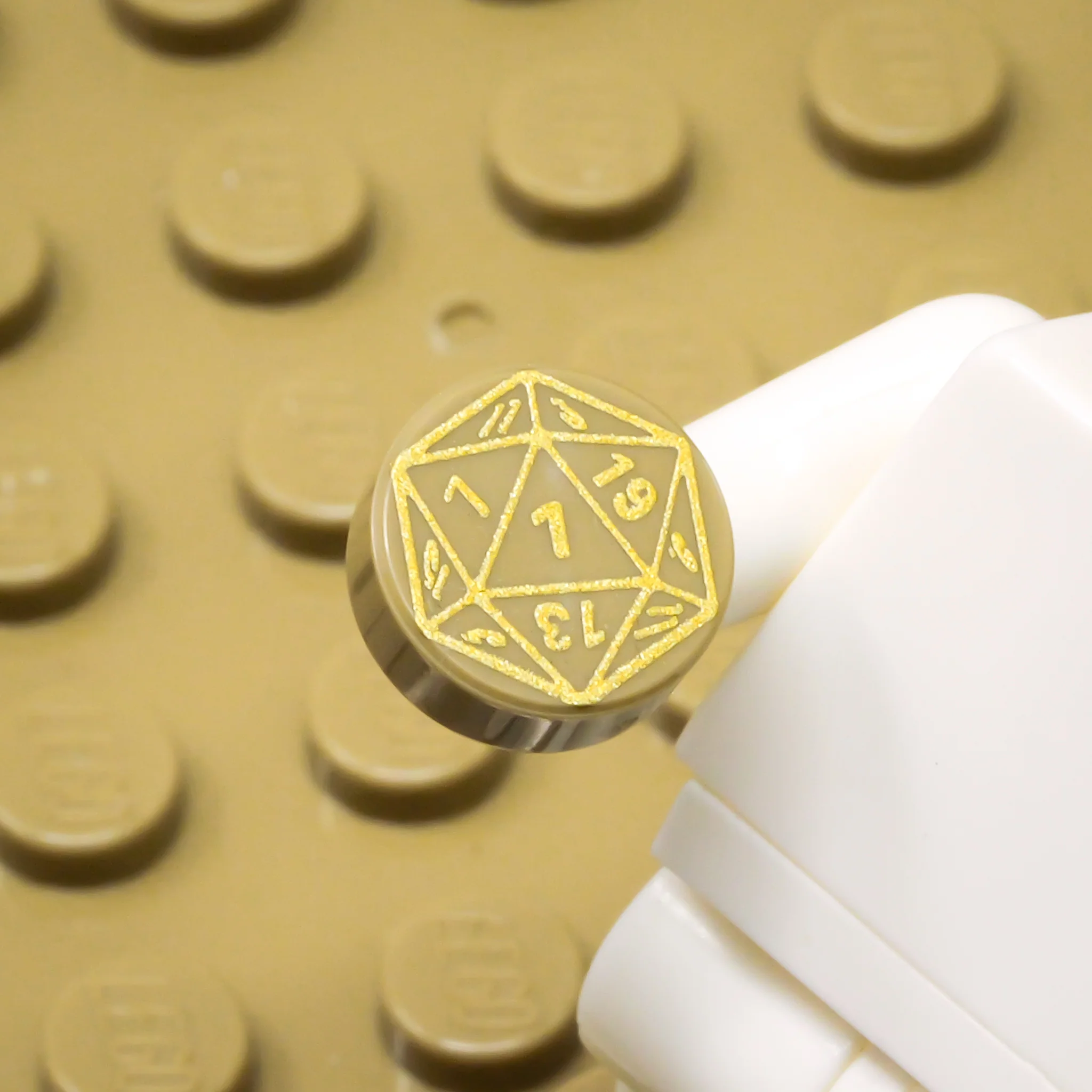 D20 1x1 Round Tile (Custom Pad Printed LEGO) - Image 62