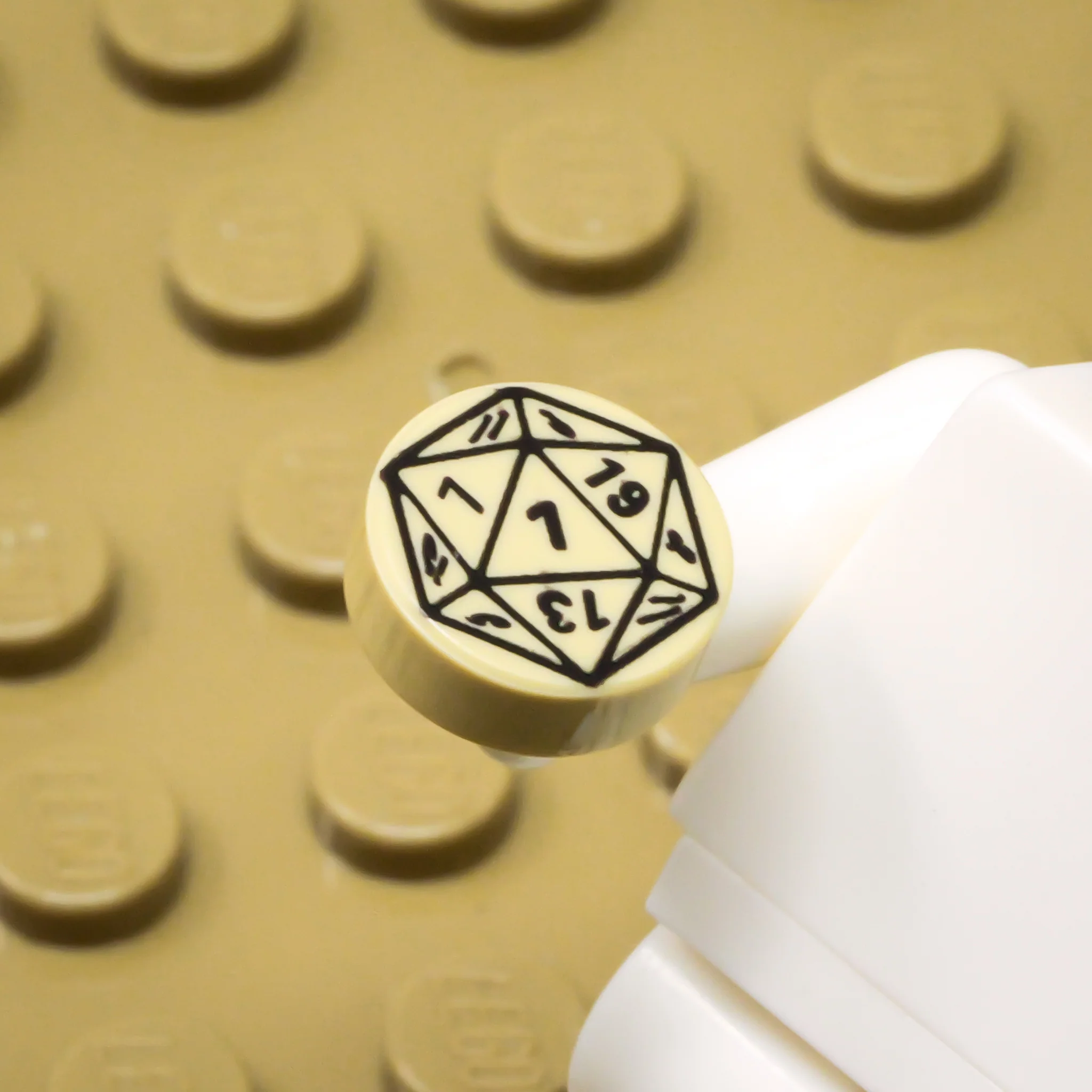 D20 1x1 Round Tile (Custom Pad Printed LEGO) - Image 66