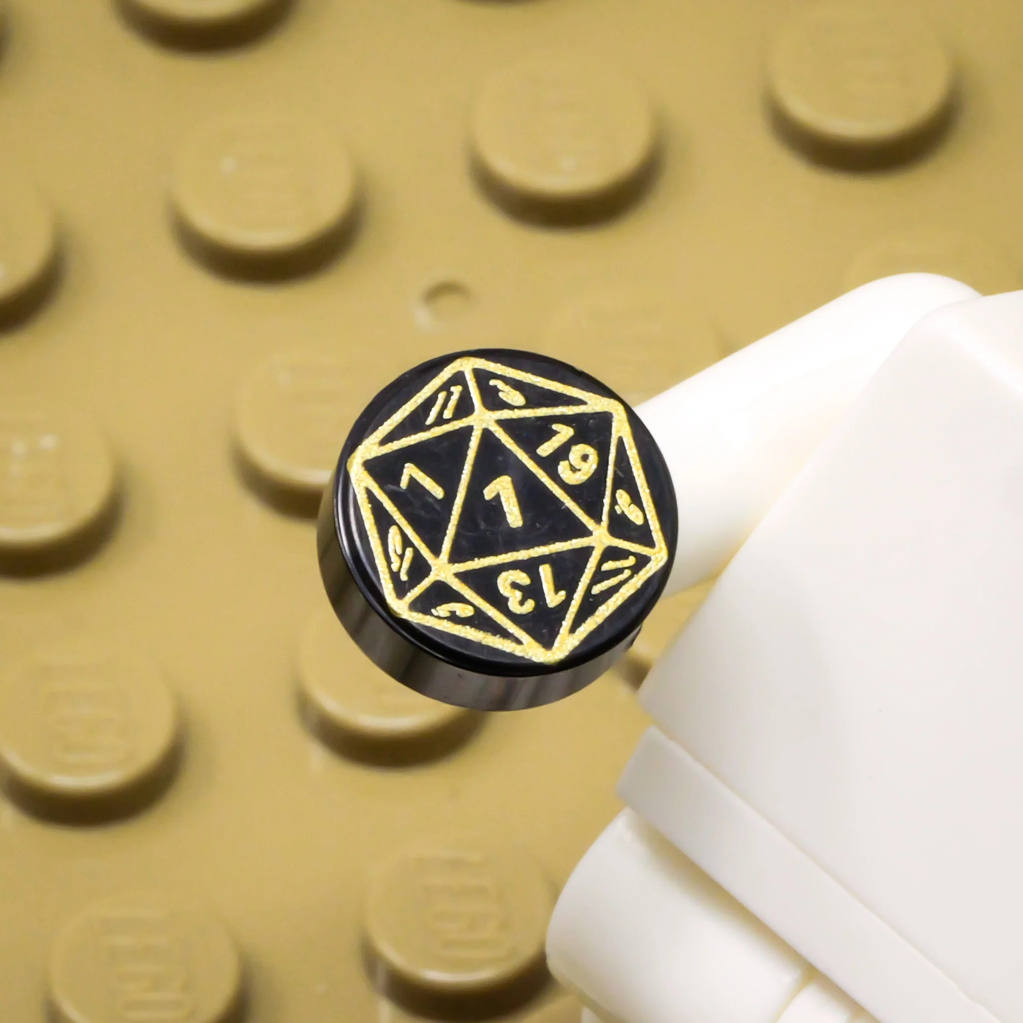 D20 1x1 Round Tile (Custom Pad Printed LEGO) - Image 68