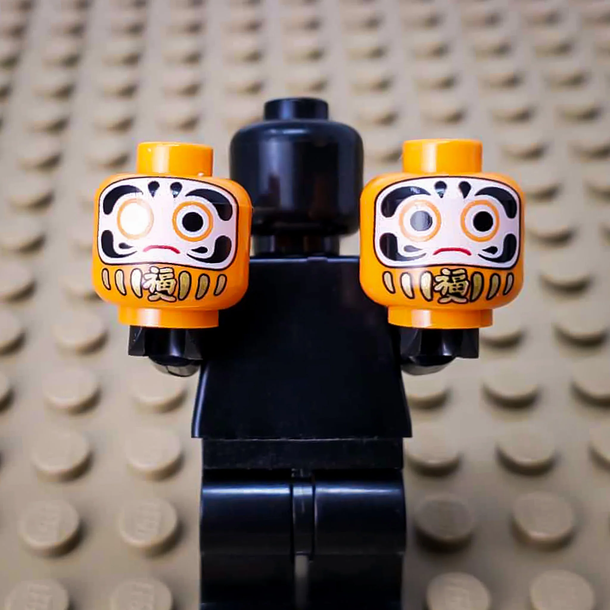 Daruma Doll Bundle (2 piece custom Pad Printed LEGO bricks) - Image 4