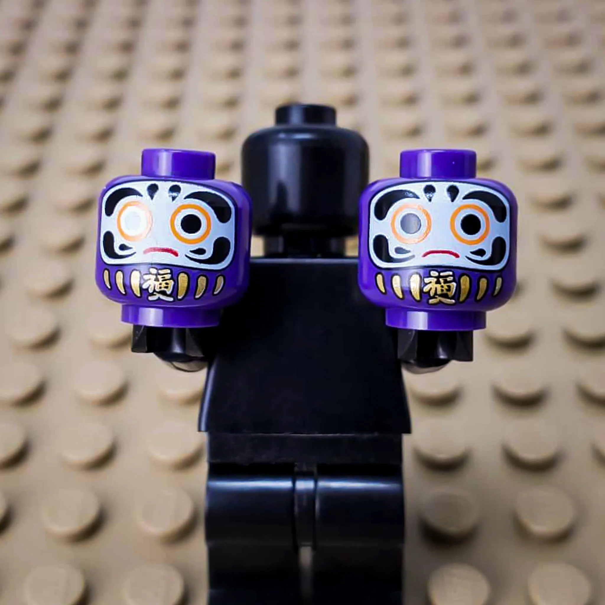 Daruma Doll Bundle (2 piece custom Pad Printed LEGO bricks) - Image 6
