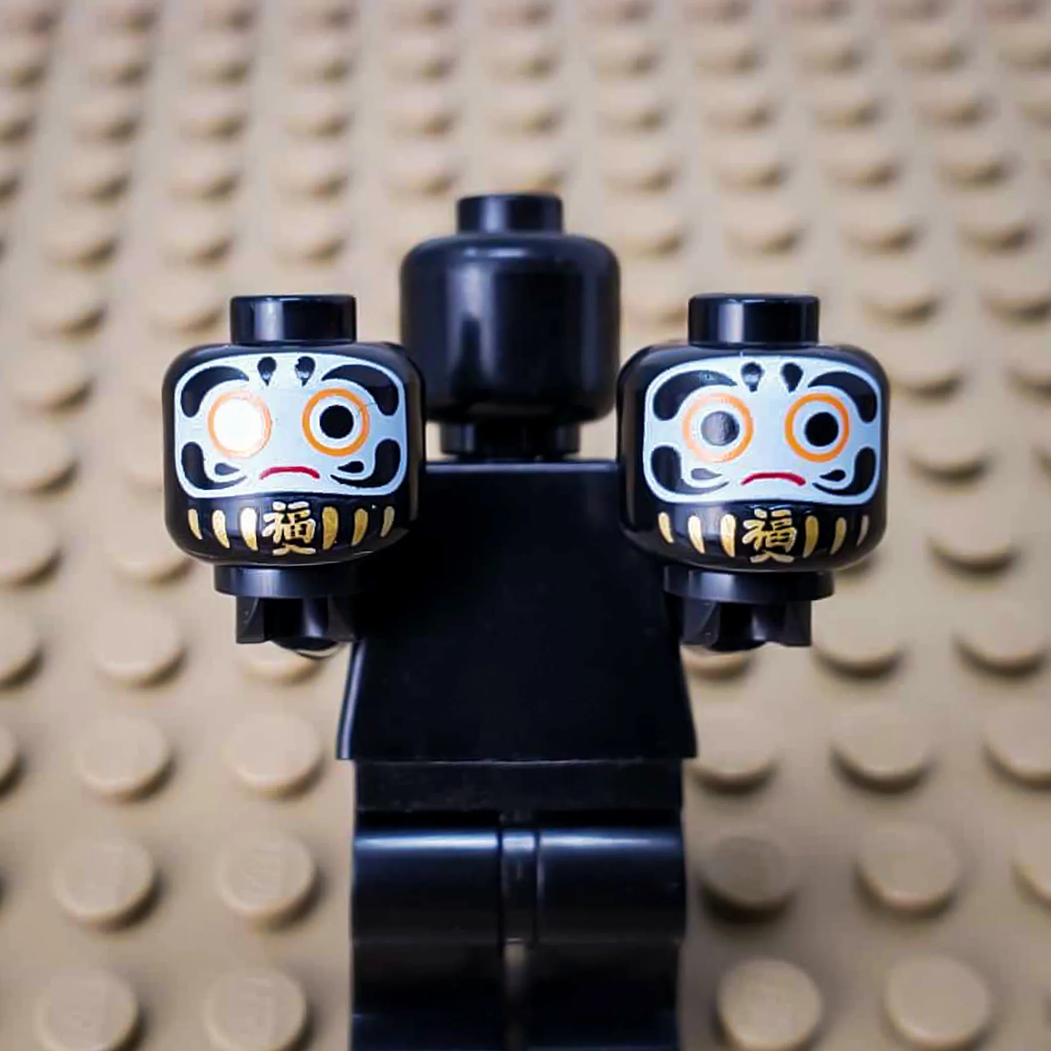 Daruma Doll Bundle (2 piece custom Pad Printed LEGO bricks) - Image 7