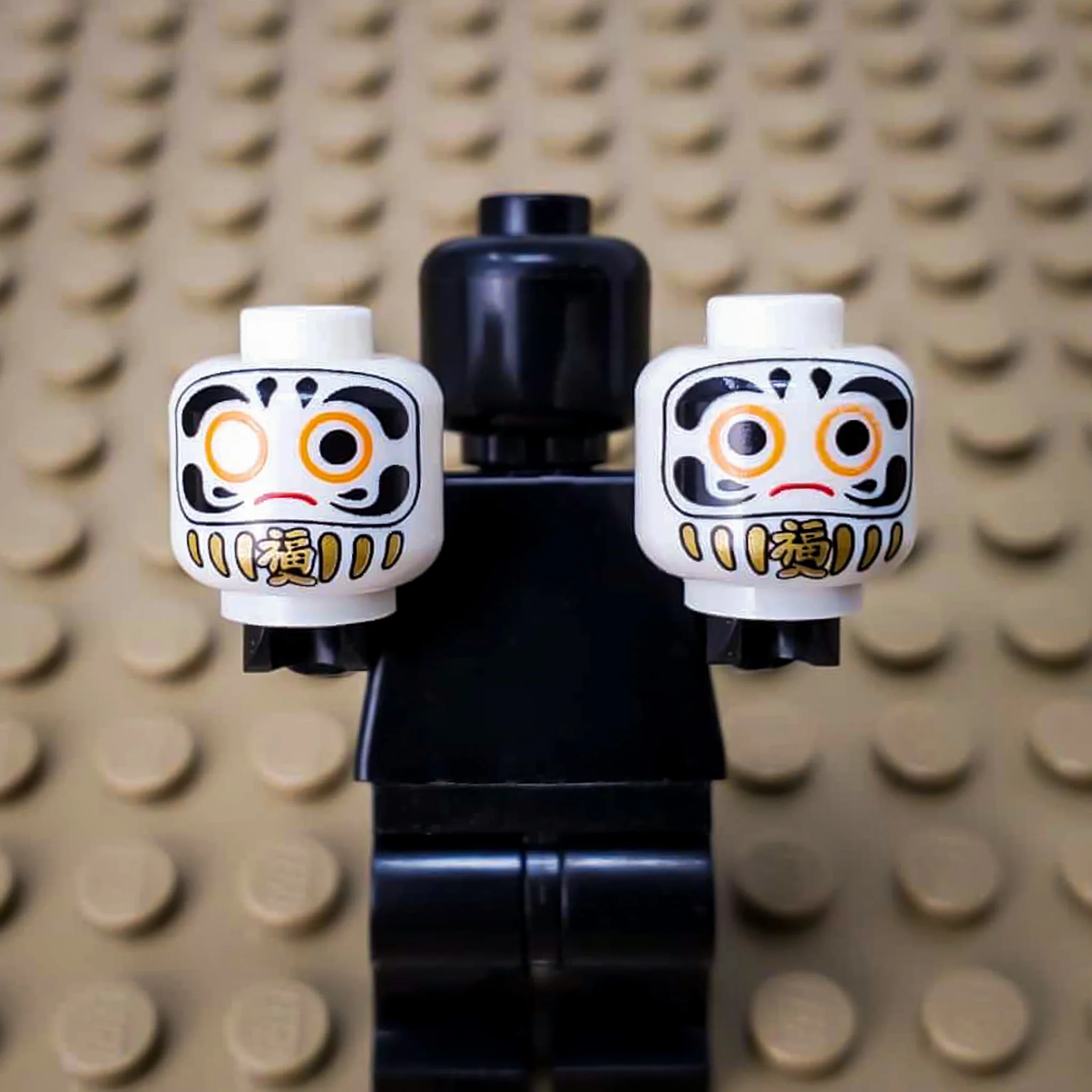 Daruma Doll Bundle (2 piece custom Pad Printed LEGO bricks) - Image 8