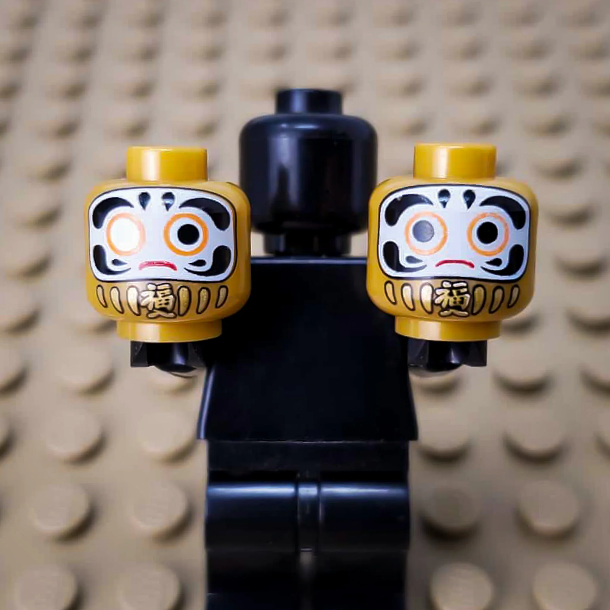 Daruma Doll Bundle (2 piece custom Pad Printed LEGO bricks) - Image 9