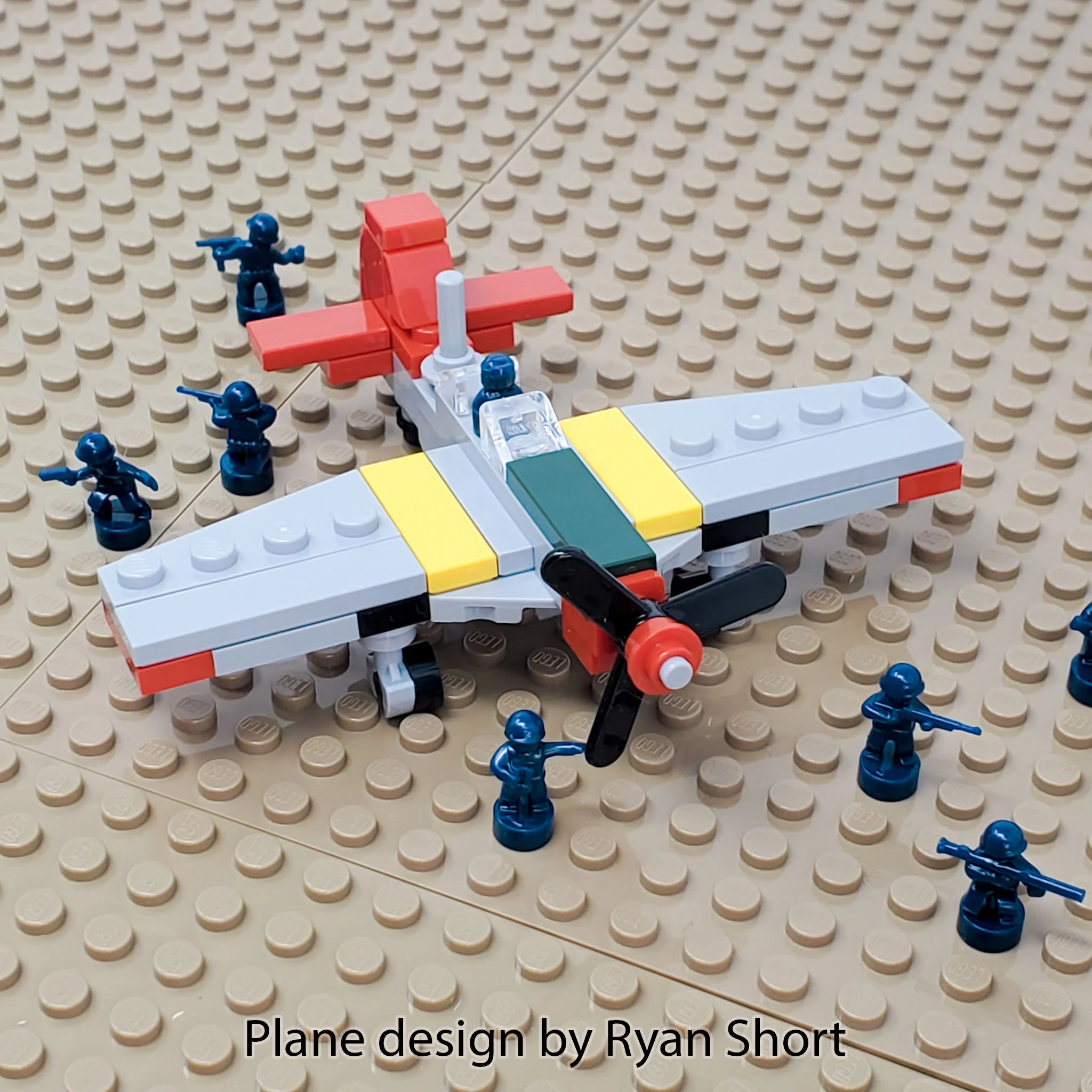 Nano P-51 Mustang Fighter Plane Kit - Image 3