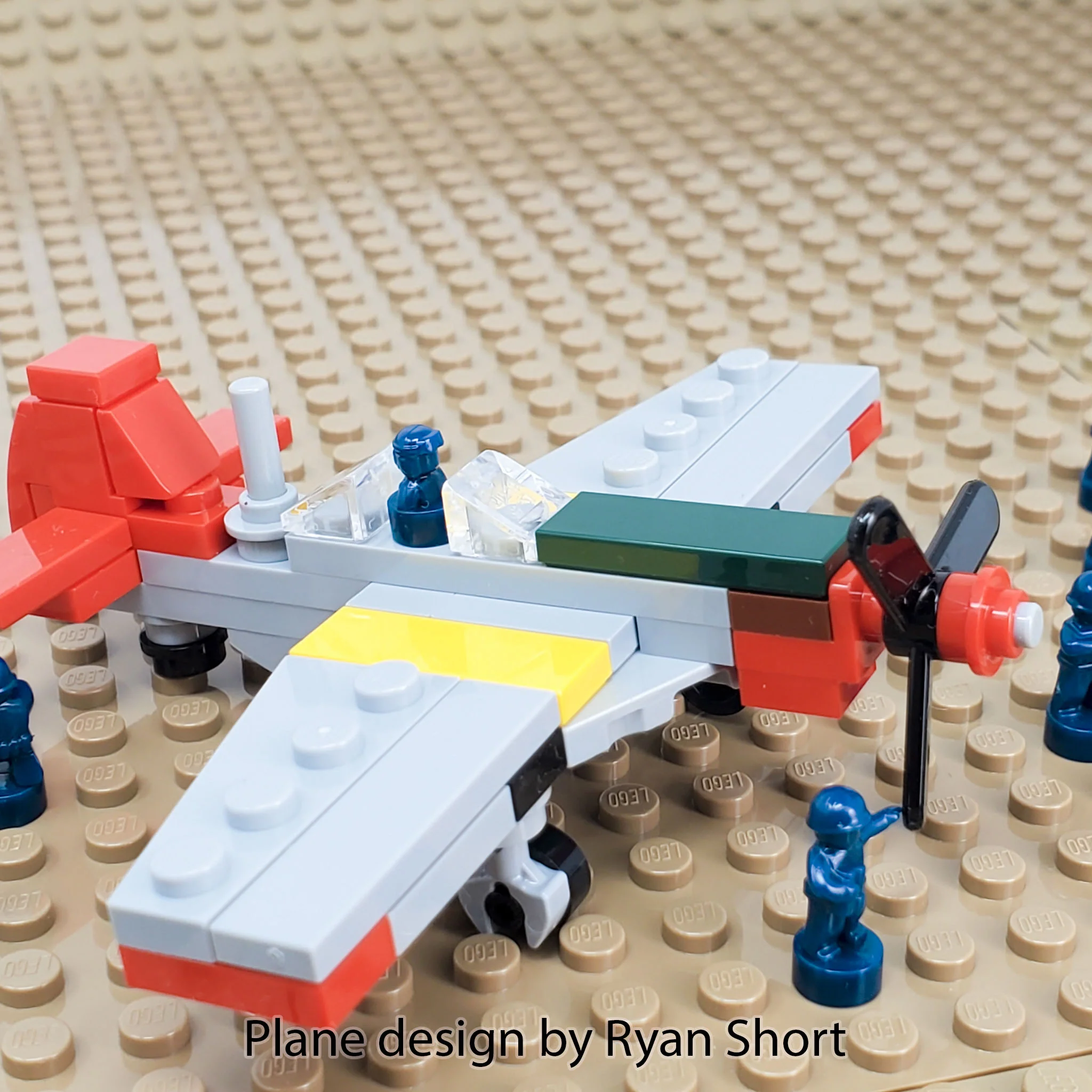 Nano P-51 Mustang Fighter Plane Kit - Image 4
