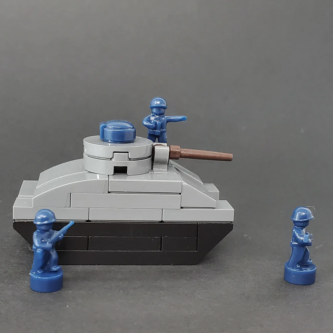 Nano Soldier Figures - Dark Blue - Image 8