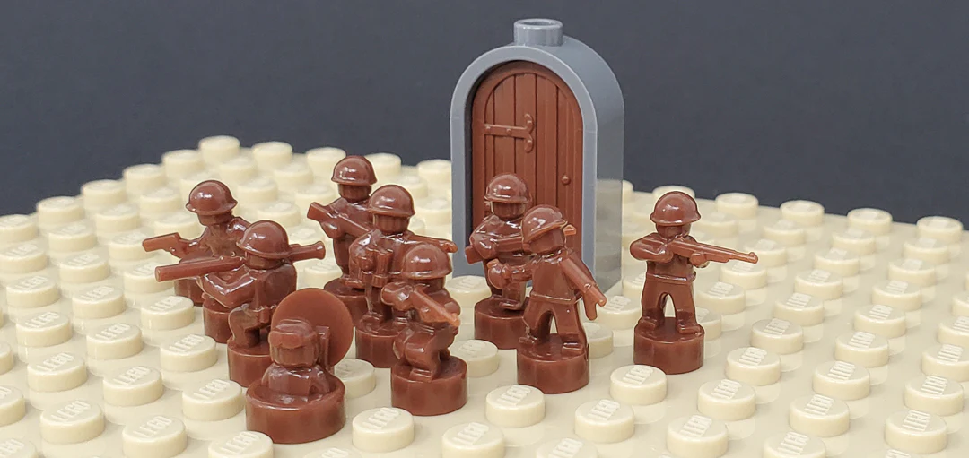 Nano Soldier Figures - Reddish Brown - Image 6
