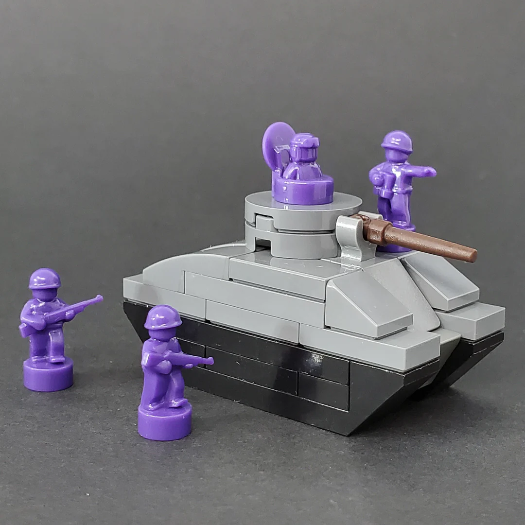 Nano Soldier Figures - Dark Purple - Image 7