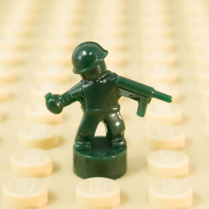 Nano Soldier - Grenadier with SMG Variant (Single - Various Colors Available) - Image 9
