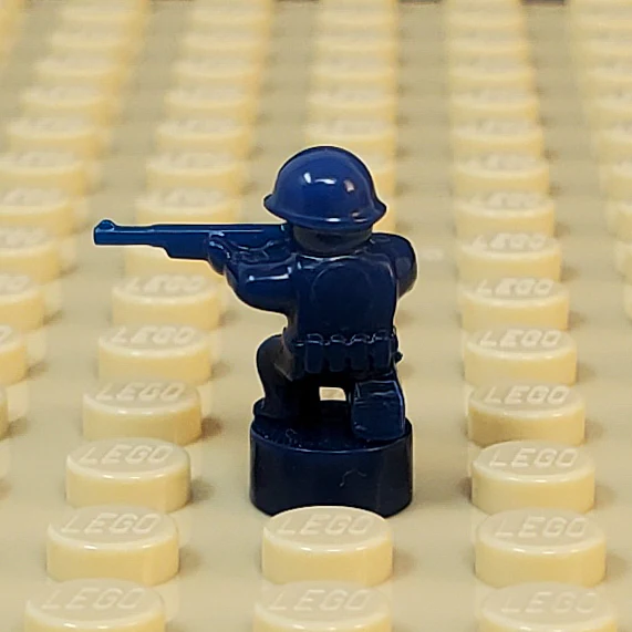 Nano Soldier - Kneeling with Rifle Variant (Single - Various Colors Available) - Image 20