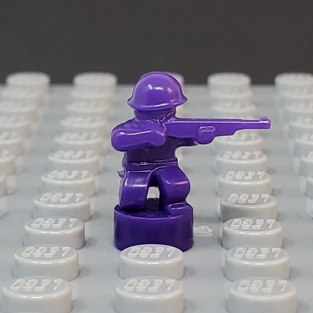 Nano Soldier - Kneeling with Rifle Variant (Single - Various Colors Available) - Image 25