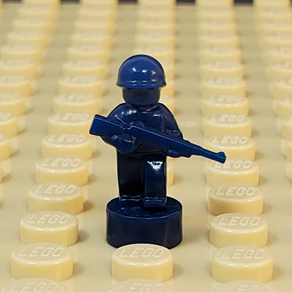 Nano Soldier - Walking with Rifle Down Variant (Single - Various Colors Available) - Image 19