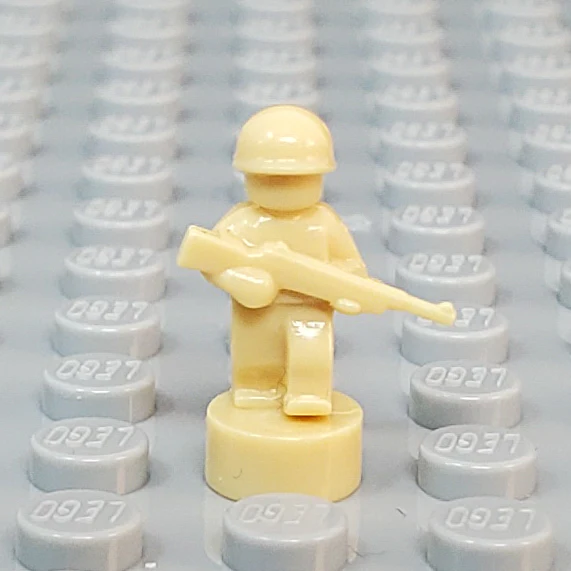 Nano Soldier - Walking with Rifle Down Variant (Single - Various Colors Available) - Image 7