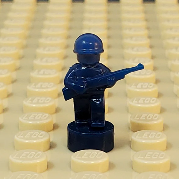 Nano Soldier - Walking with Rifle Up Variant (Single - Various Colors Available) - Image 19
