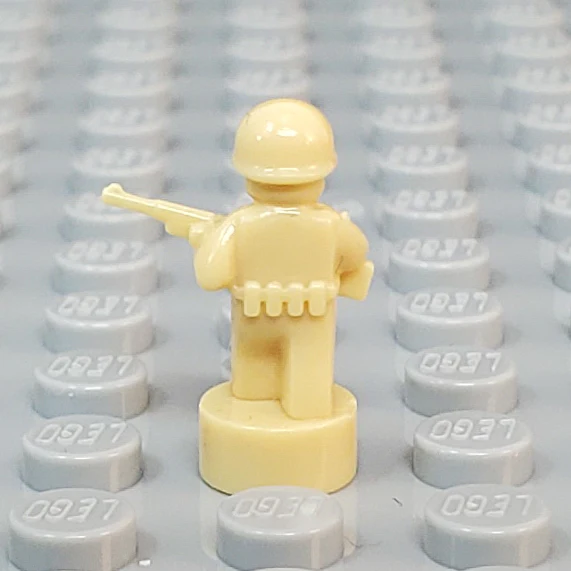 Nano Soldier - Walking with Rifle Up Variant (Single - Various Colors Available) - Image 8