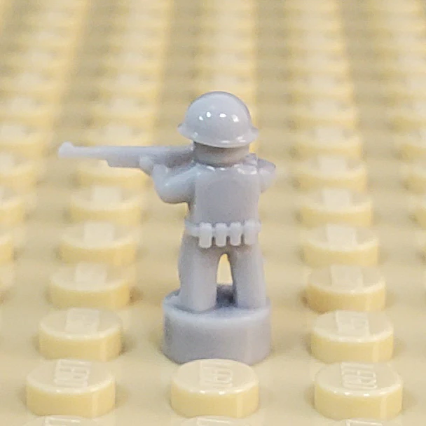 Nano Soldier - Standing with Rifle Variant (Single - Various Colors Available) - Image 14