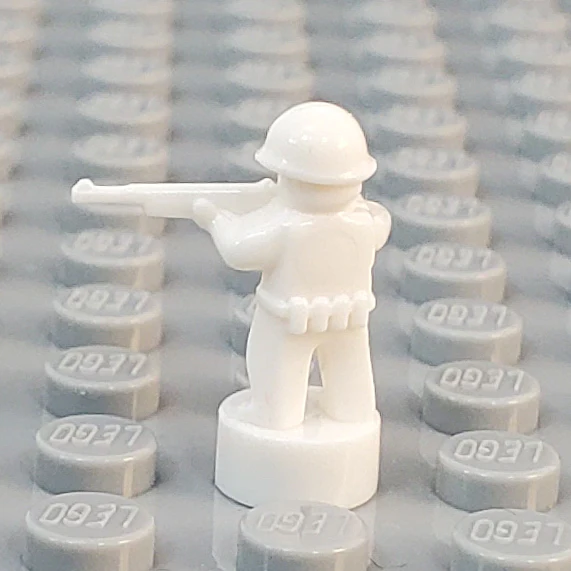 Nano Soldier - Standing with Rifle Variant (Single - Various Colors Available) - Image 24