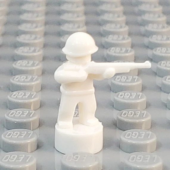Nano Soldier - Standing with Rifle Variant (Single - Various Colors Available) - Image 25