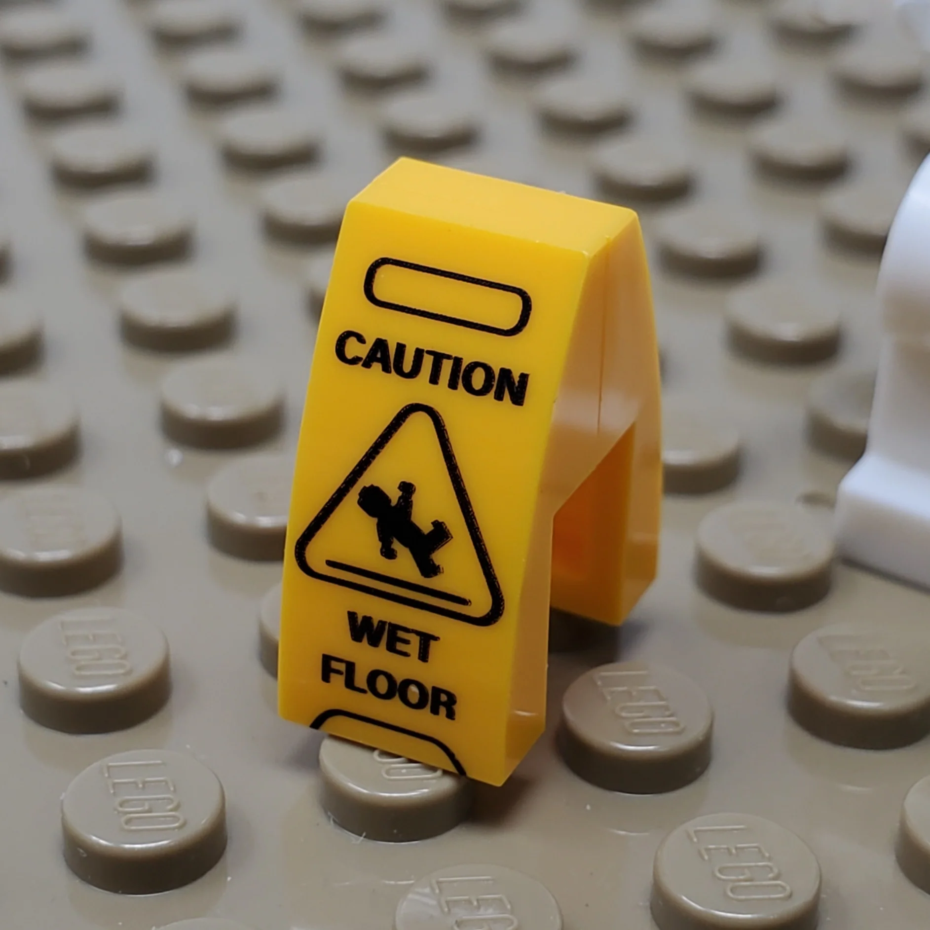 Wet Floor Sign (Custom Pad Printed LEGO) - Image 3